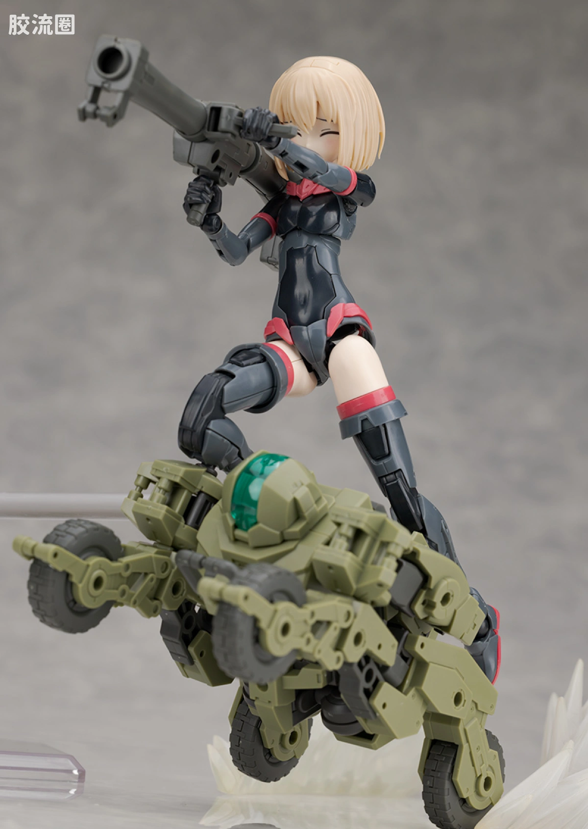 30MM 1/144 沃尔帕努瓦/Volvanova（拜隆军） 50 bEXM-33QB 沃尔帕诺瓦(四轮摩托Ver.) - 图片
